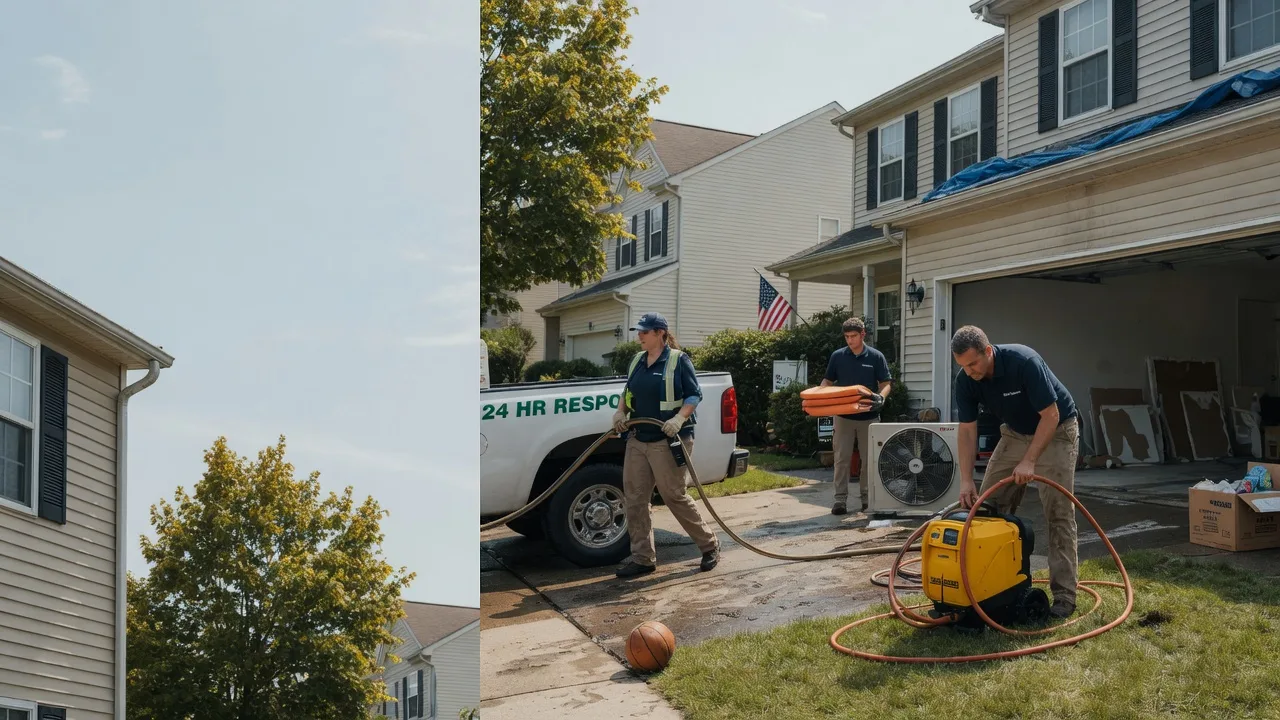 Emergency Water Damage Restoration in Fort George G Meade, MD near me